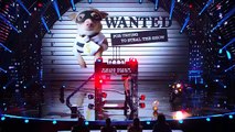 Christian Stoinev Hand Balancer Plays With Puppy Americas Got Talent 2014