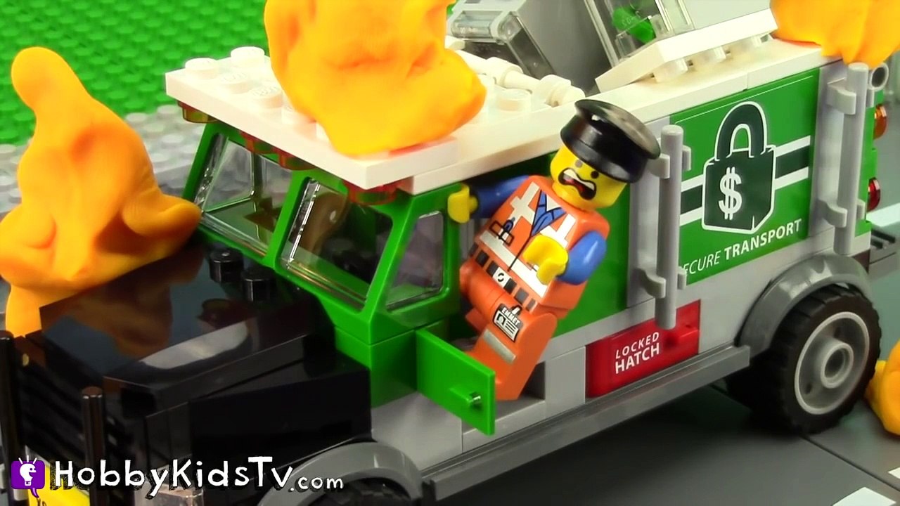 PLAY-DOH LEGO EMMET and SPIDER-MAN vs. Doctor Octopus by HobbyKidsTV
