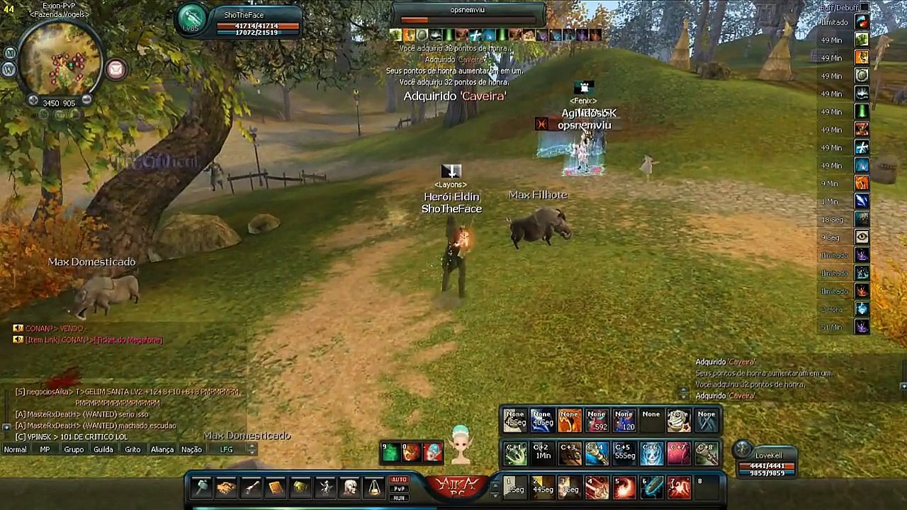 AIKA BR ATT lv85 ShoTheFace Farm #1