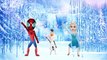 Spiderman And Olaf Songs For Children | ABC Twinkle Twinkle Jingle Bells Kids Nursery Rhymes