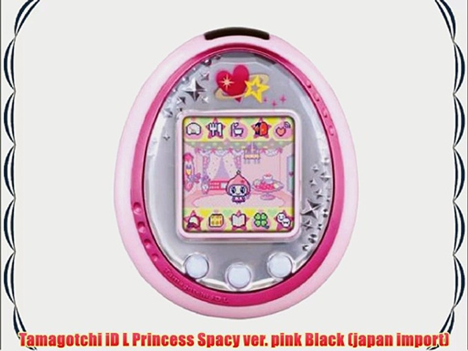 Tamagotchi iD L Princess Spacy ver. pink Black (japan import)