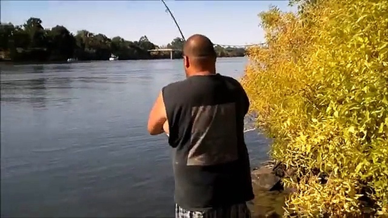 Salmon fishing Sacramento River