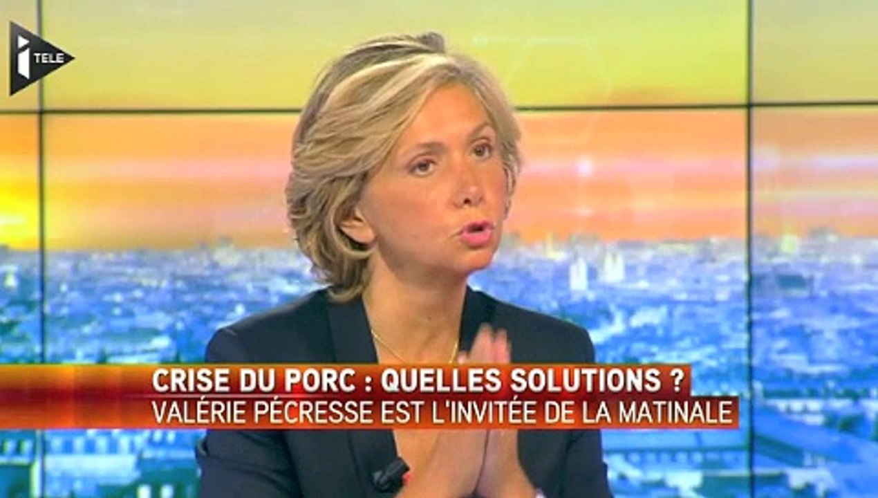 Valérie Pécresse dans La Matinale Info sur I>Télé le 18/08/2015