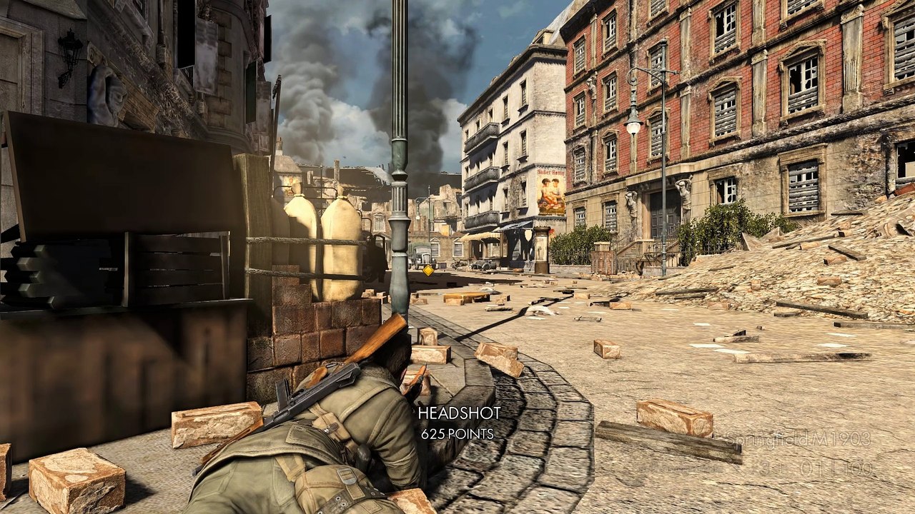 Ultra Violence - Ep. 5 - Sniper Elite V2 - Having Jerry Over For Tea.