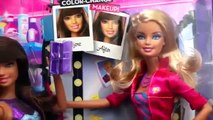 Barbie Color Change Makeup Artist Doll ❤ Spiderman Frozen Anna, Ariel Merida Makeove