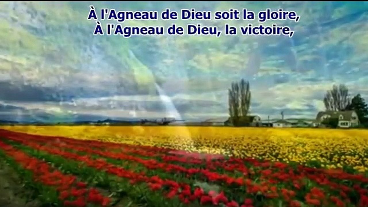 A L'AGNEAU DE DIEU soit la gloire -Apocalypse 5 Le Messie seul digne ouvrir le livre -chant chrétien