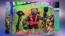 Teenage Mutant Ninja Turtles New Stealth Tech Toy Review Mikey Amplifying Gun Turns into a Ray Gun