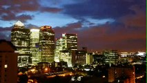 Canary Wharf Night time time lapse
