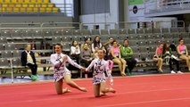 Acrobatic Gymnastics AGN 2015 district championship WP AEE