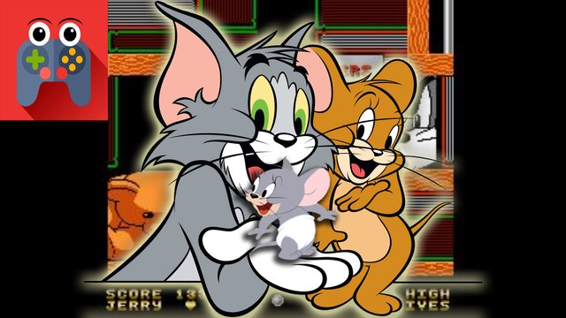 Gry Dla Dzieci: Tom I Jerry Nes/ Pegasus Walka z Tomem i Koniec Gry- GRAJ Z NAMI