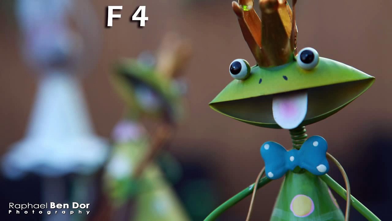 קורס צילום -  צמצם ועומק שדה