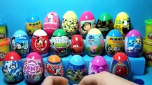 Kinder Surprise Eggs, Surprise Eggs Disney Pixar Cars 2 Mickey Mouse Minion