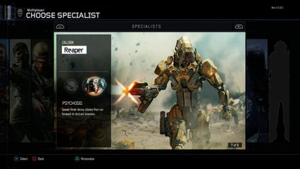 Call of Duty : Black Ops 3 – Reaper et Spectre