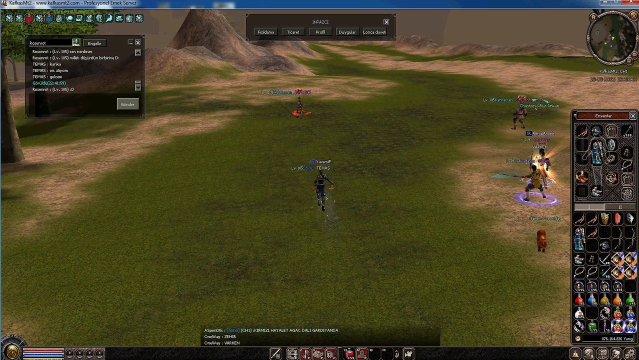 TEMAS vs INFAZCI