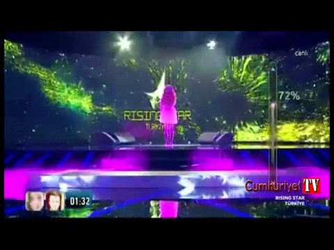 Engelli yarışmacı performansıyla büyük alkış aldı