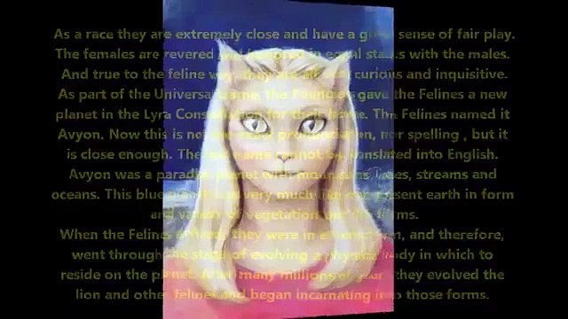 The Lyrans An Alien Race of Cats Responsible in Part for Creation of Humans