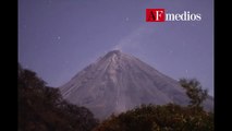 Erupción del Volcán de Colima