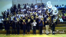 Levey Middle School Marching Bands' Lil Funk - Percussion Feature - 2015