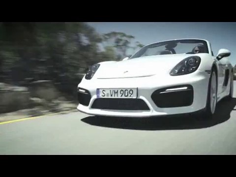 Porsche Boxster Spyder 2016