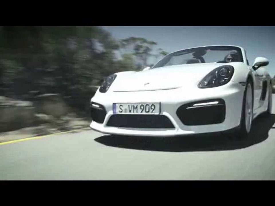 Porsche Boxster Spyder 2016