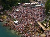Соревнования по хай-дайвингу: в Мостаре прыгали с моста