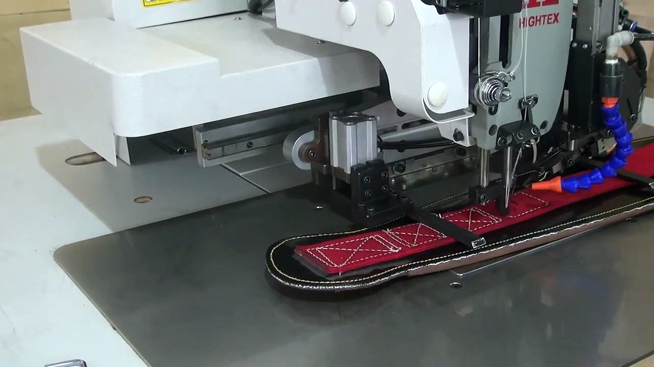 Heavy duty Box X pattern sewing machine for webbing and leather