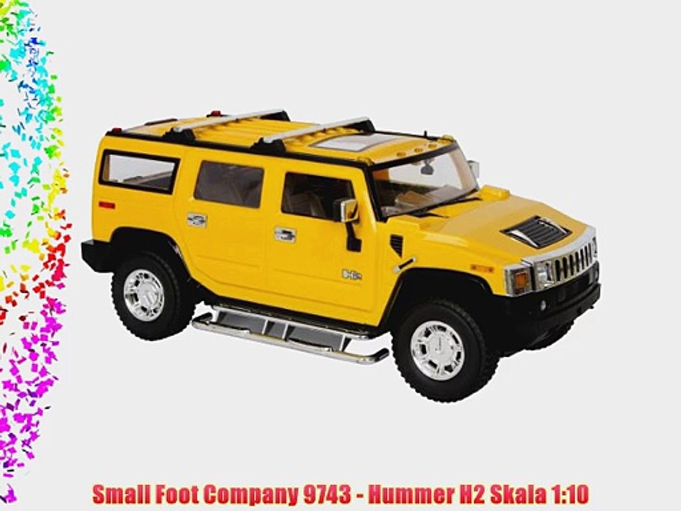 Small Foot Company 9743 - Hummer H2 Skala 1:10