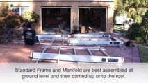 Apricus Evacuated Tube Solar Collector Installation