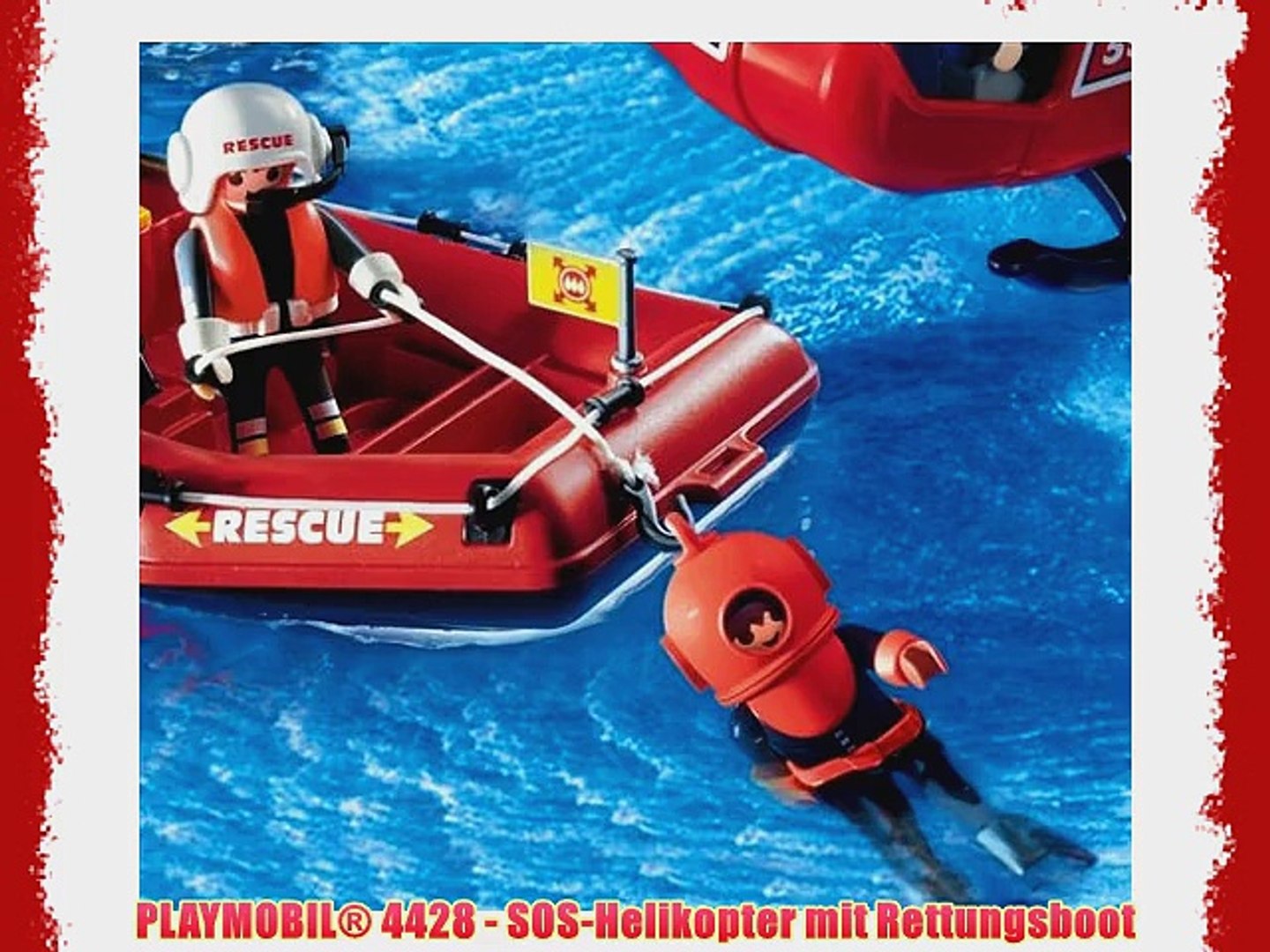 PLAYMOBIL? 4428 - SOS-Helikopter mit Rettungsboot - video Dailymotion