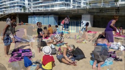 Ballade sur la langue de sable à La Baule