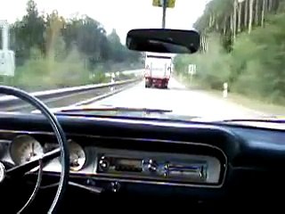 Short trip with a 1964 Ford Fairlane 500 ,260 cinch V8  part 1