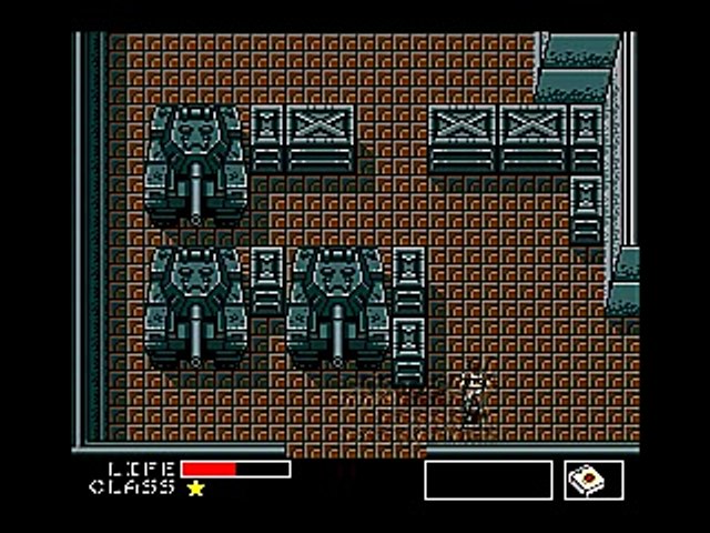 MSX Metal Gear - Gameplay