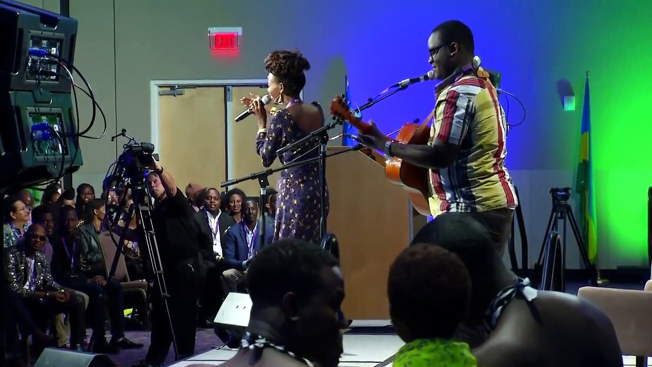 Teta at Rwanda Youth Forum Dallas Texas