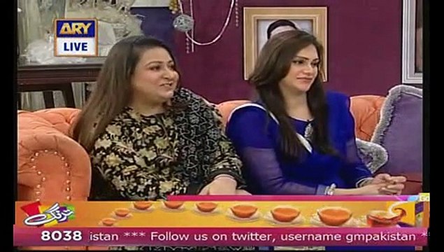 Good Morning Pakistan With Nida Yasir on ARY Digital Part 4 - 18th August 2015