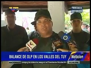 La OLP abatió a tres delincuentes en los Valles del Tuy