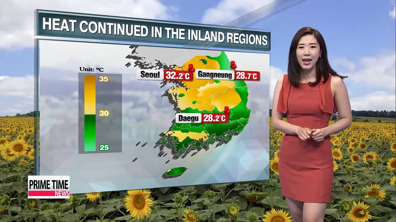 Heat grips central regions as rain cools down south
