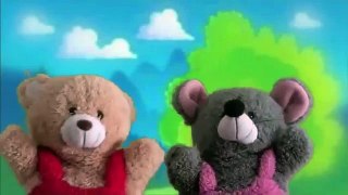 One Two Three Puppets Show | Puppet Show For Children | Teddy Bear Cartoon Rhymes.