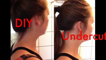 DIY Undercut - Long Hair