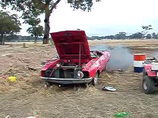 xb ute engine blow no oil