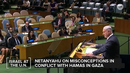 Israel's P.M. Calls The U.N. 'Biased'