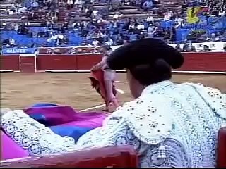 R Rdz El Pana con Conquistador de Garfias en la Plaza México