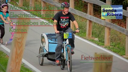 Fietsverhuur Cycle avontuur Senda La Ribera in Suances , Cantabria, Spanje