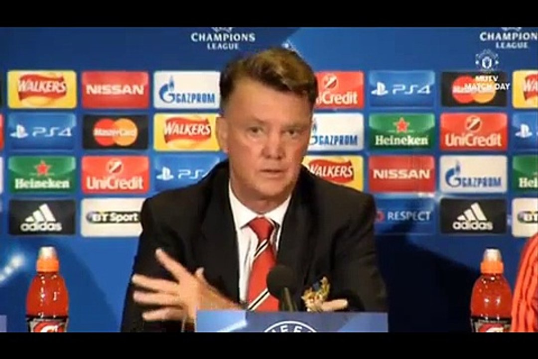 Louis Van Gaal : Champions League Qualifier Vs Club Brugge Presser