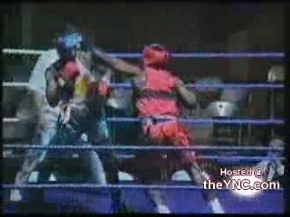 Régis fait de la boxe