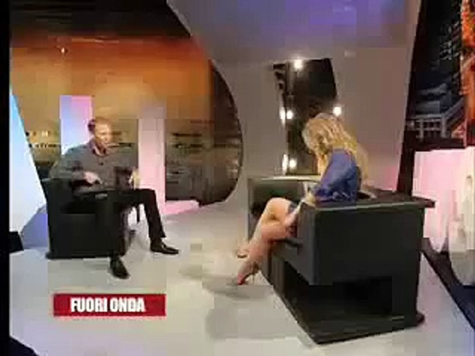 Lucilla Agosti e Rocco Siffredi in un fuori onda piccante