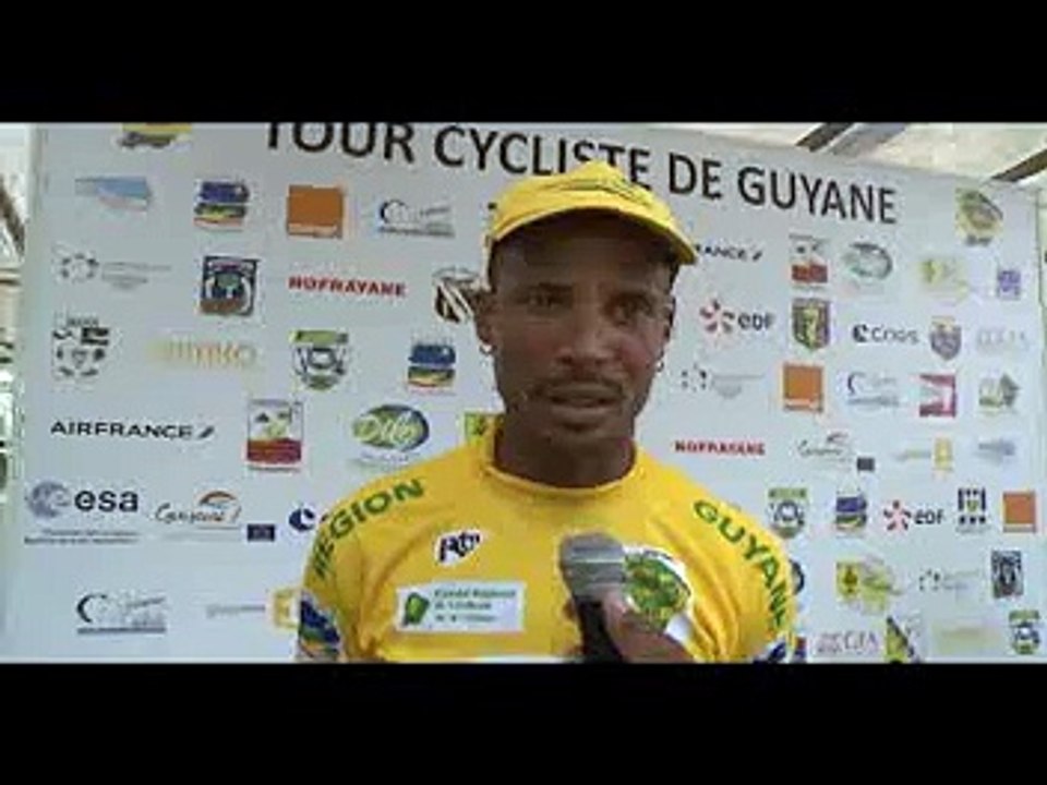 Maillot jaune Conseil Régional - étape 3 (Matoury-Sinnamary)