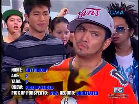 PICK-UP LINES BATTLE (Dahon vs. Boy Pickup) at Bubble Gang - Jan. 20, 2012