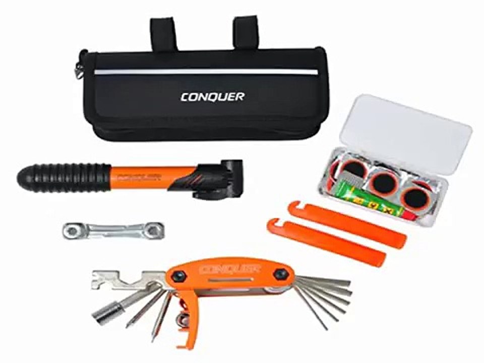 Check Conquer Compact Bike Repair Tool Kit, 29 Bicycle Tools Top List