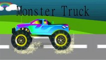 Monster Street Vehicles   Trucks, Bus, Train, Cars and Tractors For Kids by JeannetChannel