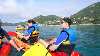 Viaje a Ajaccio en Córcega Francia en Kayak de mar
